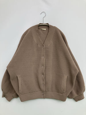 JaVa/ジャバ/カーディガン/ボレロ/トップス/ブラウン/L