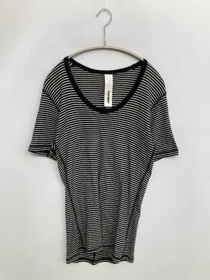 ATTACHMENT/Tシャツ/カットソー/トップス/ブラック