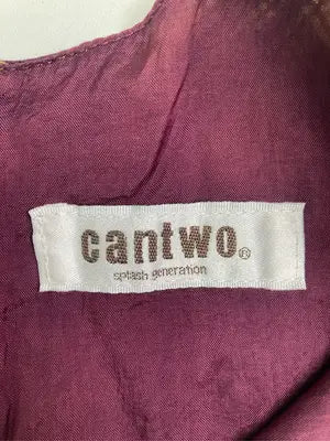cantwo/キャンツー/ワンピース/ワンピース/ドレス/イエロー