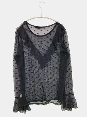 Ambiance/シャツ/ブラウス/トップス/ブラック/1XL