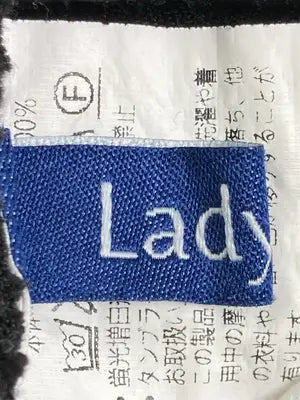 Lady like/レディライク/Tシャツ/カットソー/トップス/ブラック/F