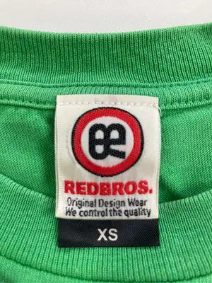 REDBROS．/Tシャツ/カットソー/トップス/グリーン/XS