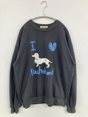 8P/Tシャツ/カットソー/トップス/グレー