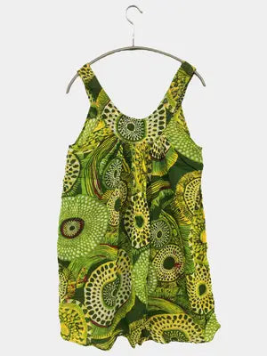 MALAIKA/チュニック/ワンピース/ドレス/グリーン/85