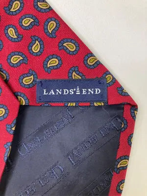 LANDS' END/ランズエンド/ネクタイ/ファッション雑貨/レッド