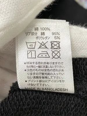 orgabits/スウェット/トップス/ブラック/SMALL