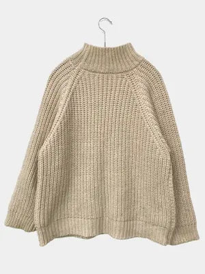INNOCE/ニット/セーター/トップス/ベージュ/LL