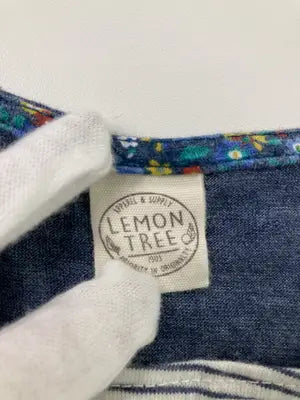 Lemon Tree/Tシャツ/カットソー/トップス/ネイビー/LL