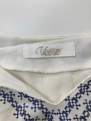 Vicente/Tシャツ/カットソー/トップス/ホワイト/F