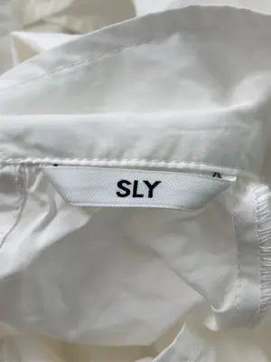 SLY/スライ/シャツ/ブラウス/トップス/ホワイト/FREE