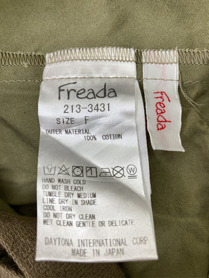 freada/フリーダ/サロペット/オーバーオール/オールインワン・サロペット/カーキ/F