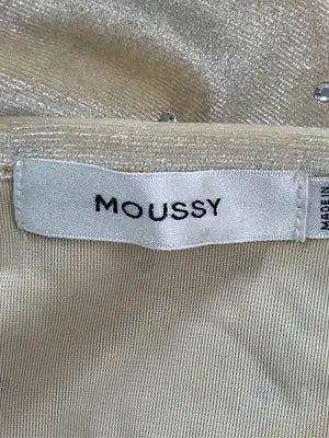 MOUSSY/マウジー/Tシャツ/カットソー/トップス/ベージュ/F
