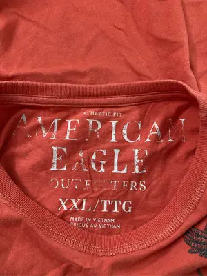 American Eagle Outfitters/アメリカンイーグルアウトフィッターズ/Tシャツ/カットソー/トップス/レッド/XXL/TTG