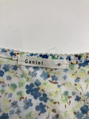 GANIEL/タンクトップ/トップス/グリーン/M