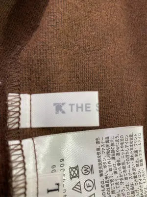 THE SHOP TK/ザショップティーケー/シャツ/ブラウス/トップス/ブラウン/L