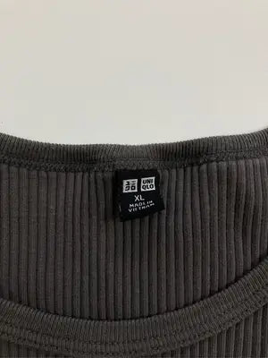 UNIQLO/ユニクロ/Tシャツ/カットソー/トップス/ブラウン/XL