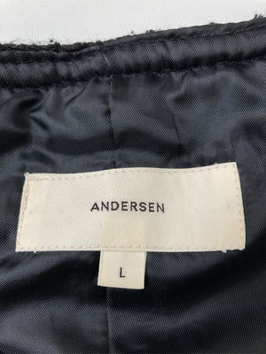 ANDERSON/カーディガン/ボレロ/トップス/ブラック/L