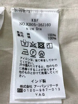 KBF/ケービーエフ/ワンピース/ワンピース/ドレス/アイボリー/One