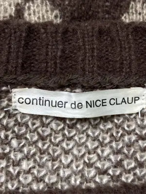 continuer de NICE CLAUP/コンティニューデナイスクラップ/ニット/セーター/トップス/ブラウン/F