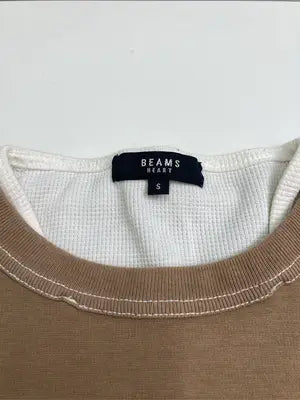 BEAMS HEART/ビームスハート/Tシャツ/カットソー/トップス/ブラウン/S