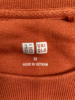UNIQLO/ユニクロ/スウェット/トップス/オレンジ/M