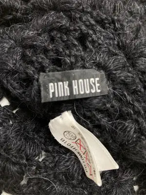 PINK HOUSE/ピンクハウス/ニットキャップ/ビーニー/帽子/ブラック