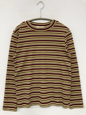 grove/グローブ/ニット/セーター/トップス/イエロー/M