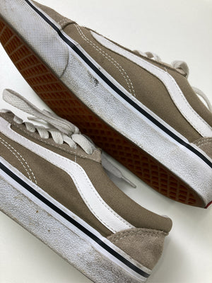VANS/バンズ/スニーカー/シューズ/ベージュ/24.5cm