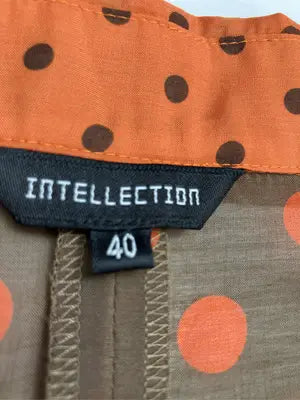 INTELLECTION/ワンピース/ワンピース/ドレス/ブラウン/40