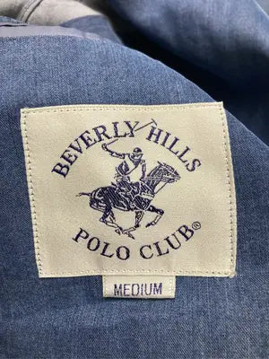 BEVERLY HILLS POLO CLUB/ビバリーヒルズポロクラブ/デニムジャケット/ジャケット/アウター/ブルー/MEDIUM