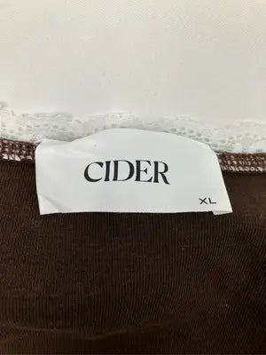 CIDER/サイダー/セットアップ/ジャケット/アウター/ブラウン/XL