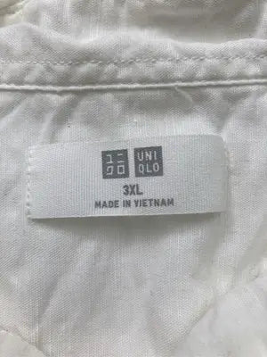 UNIQLO/ユニクロ/シャツ/ブラウス/トップス/ホワイト/3XL