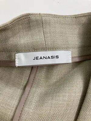 JEANASIS/ジーナシス/ジャンパースカート/ワンピース/ドレス/ベージュ/F