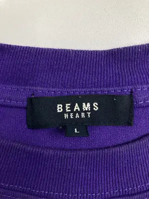 BEAMS HEART/ビームスハート/Tシャツ/カットソー/トップス/パープル/L