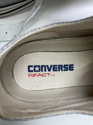 CONVERSE/コンバース/スニーカー/シューズ/シルバー/JPN 24.5