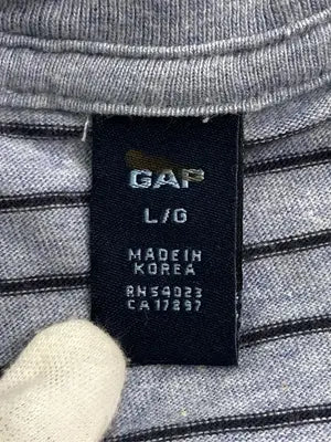 GAP/ギャップ/Tシャツ/カットソー/トップス/グレー/L