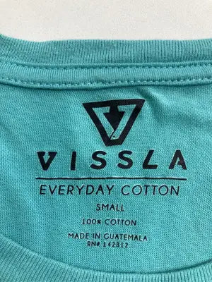 VISSLA/Tシャツ/カットソー/トップス/グリーン/S