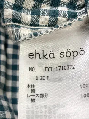 ehka sopo/エヘカソポ/シャツ/ブラウス/トップス/グリーン/F