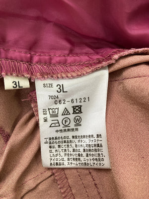 SHOO LA  RUE/シューラルー/スラックス/パンツ/ピンク/3L