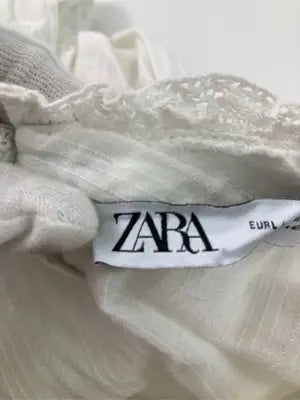 ZARA/ザラ/シャツ/ブラウス/トップス/ホワイト/USA L