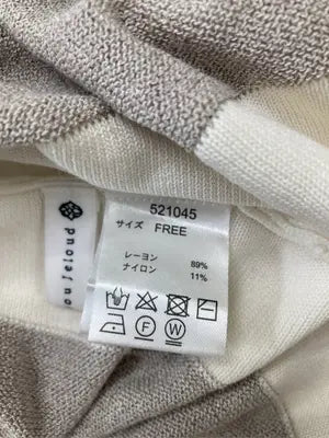 Boujeloud/ブージュルード/Tシャツ/カットソー/トップス/ブラウン/FREE