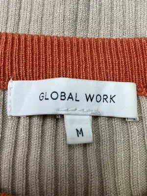 GLOBAL WORK/グローバルワーク/ニット/セーター/トップス/ベージュ/M