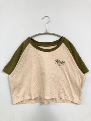 RVCA/ルーカ/Tシャツ/カットソー/トップス/アイボリー/M