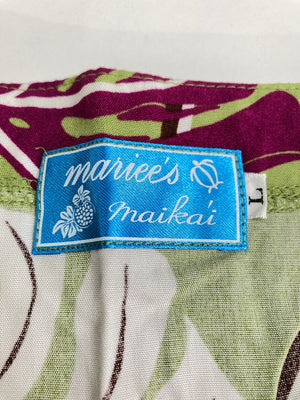 mariee's maika'i/チュニック/ワンピース/ドレス/ライトグリーン/L