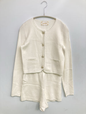 MACARON/マカロン/セットアップ/ジャケット/アウター/ホワイト