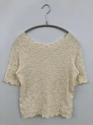 ViS/ビス/Tシャツ/カットソー/トップス/アイボリー/F