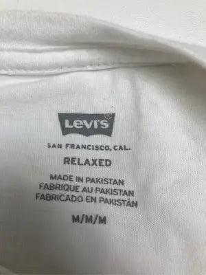 Levis/リーバイス/Tシャツ/カットソー/トップス/ホワイト/M