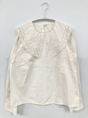 RETRO GIRL/レトロガール/シャツ/ブラウス/トップス/ホワイト/F