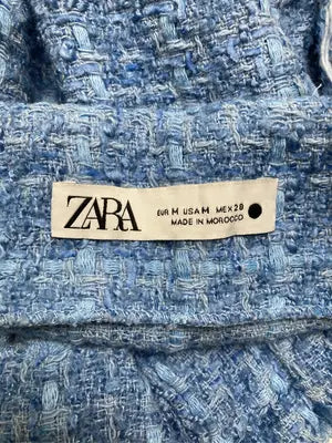 ZARA/ザラ/ドレス/ワンピース/ドレス/ブルー/M