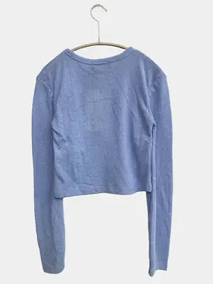 ZARA/ザラ/ニット/セーター/トップス/スカイブルー/USA M